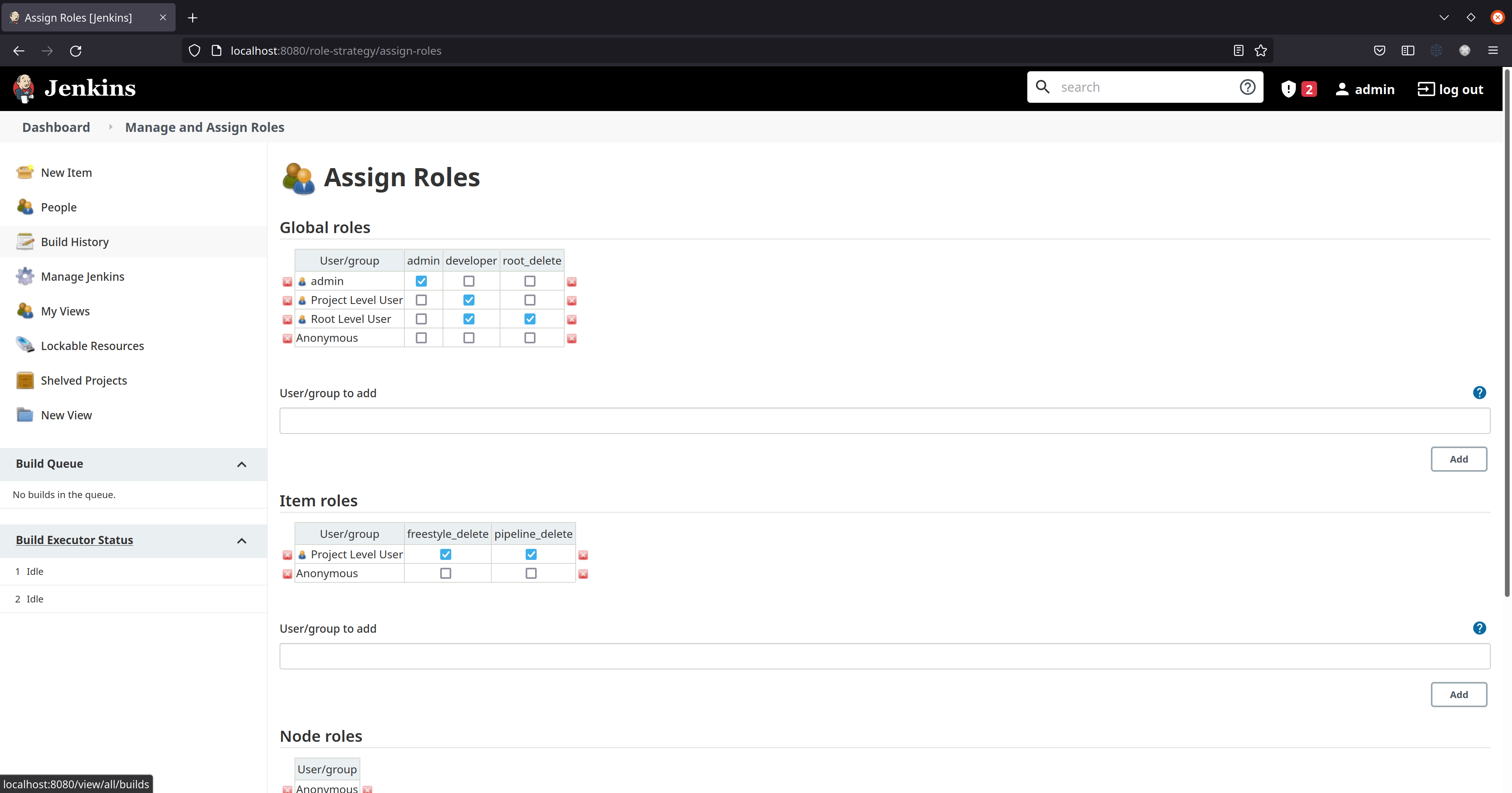 [JENKINS66382] Job Delete permission at Jenkins root level is needed to shelve the project